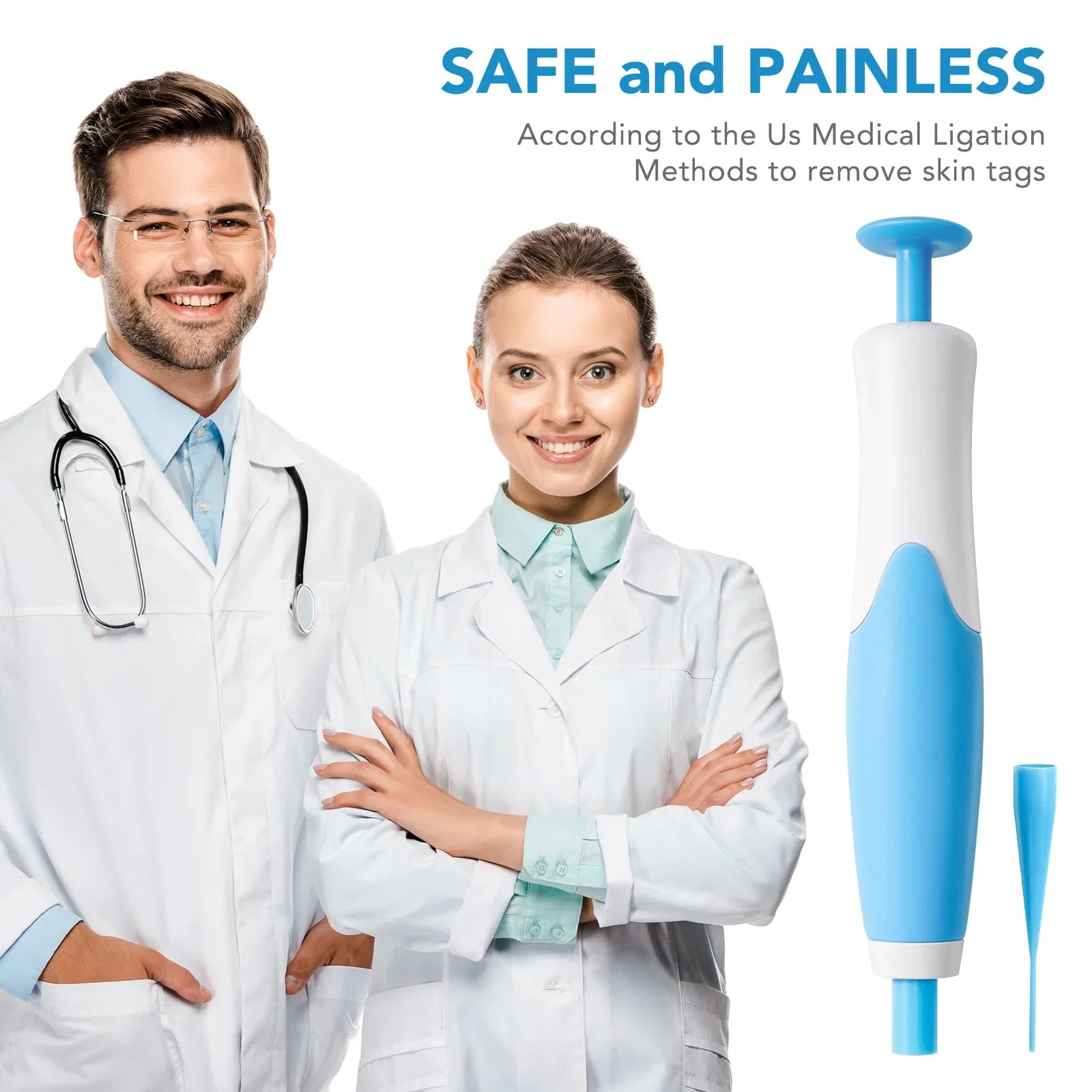 Dual Head Wart Removing Pen Set Auto Skin Tag Remover Painless Mole Wart Skin Tag Removal Kit Skin Care Beauty Tool Hot Sale